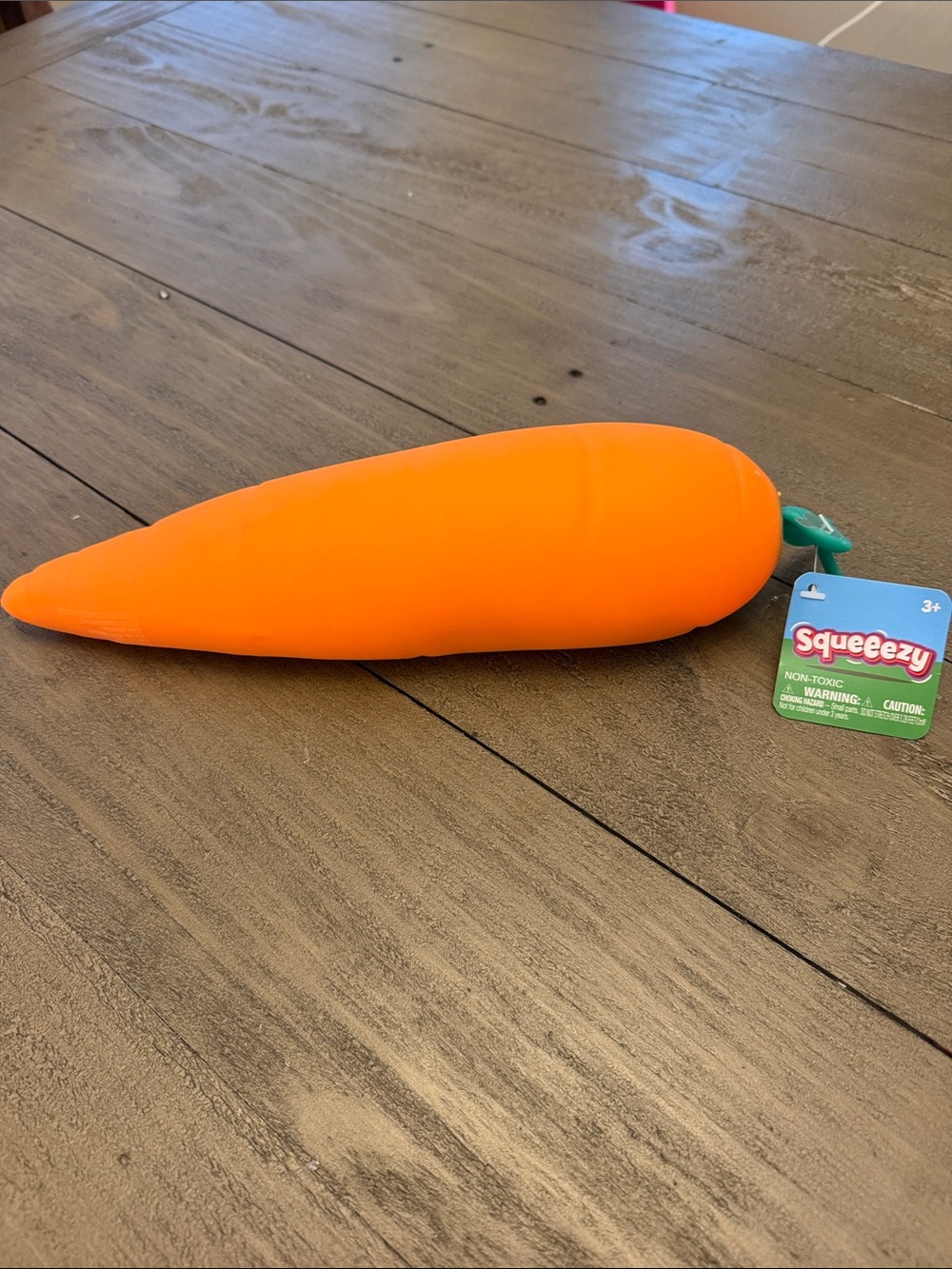 Squishy Orange Carrot Plush Squeeze Toy for Kids 🥕🥕🥕